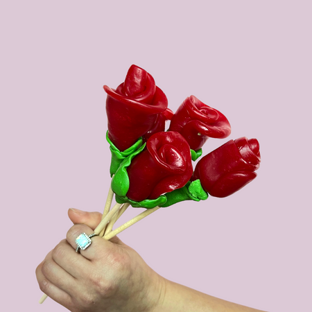 Rose Lollipop